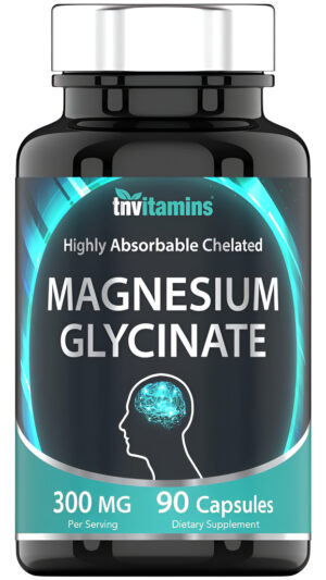 Tnvitamins Glicinato De Magnesio 300mg 90 Cápsulas