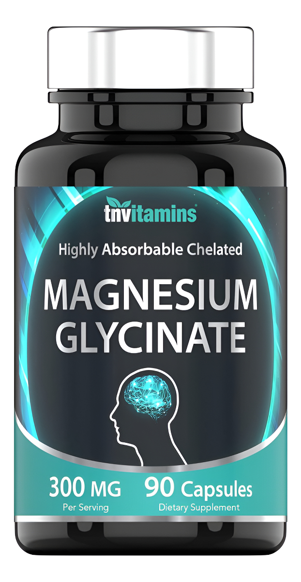 Tnvitamins Glicinato De Magnesio 300mg 90 Cápsulas
