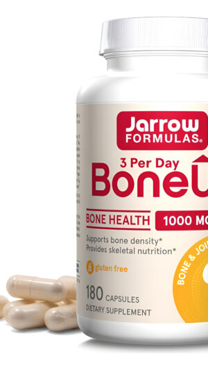 Jarrow Formulas Boneup Tres Por Día, 180 Cápsulas, 60 Porciones, Para Apoyo Óseo Y Nutrición Esquelética, Incluye Vitam