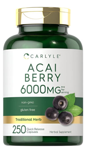 Bayas De Acai 6000 Mg | 250 Uds