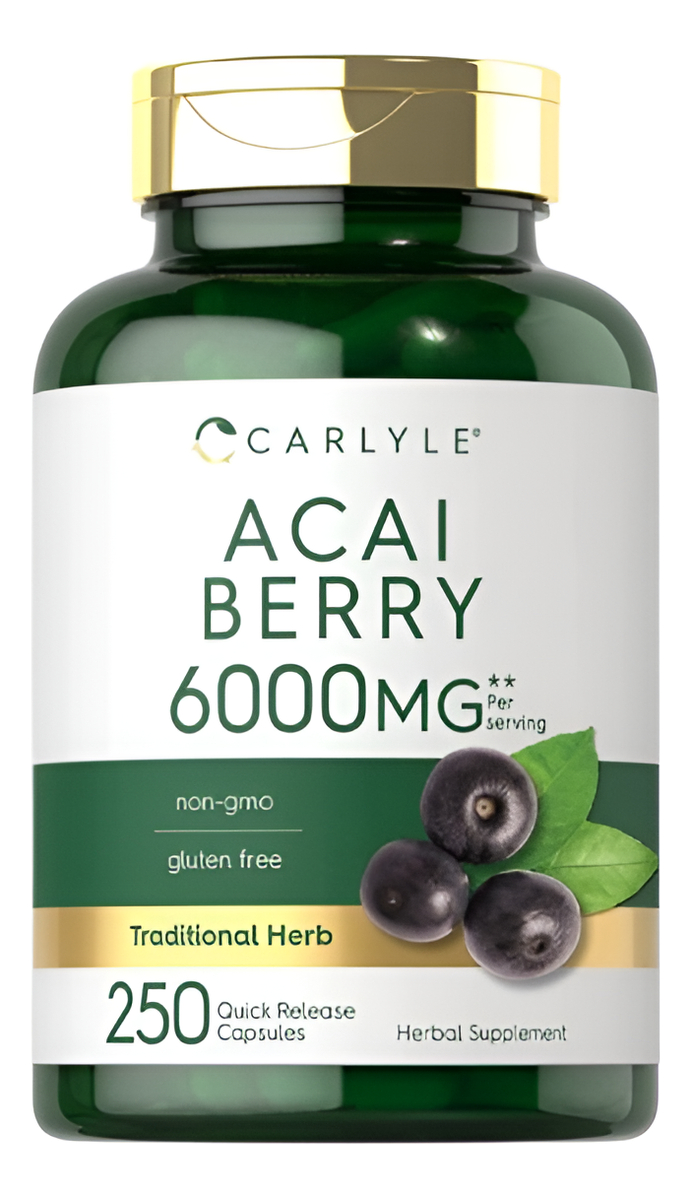 Bayas De Acai 6000 Mg | 250 Uds