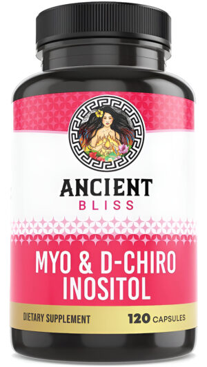 Ancient Bliss Suplemento De Inositol Myo & D-chiro, Proporción De 40 A 1, Ayuda En El Apoyo De La Función Ovárica