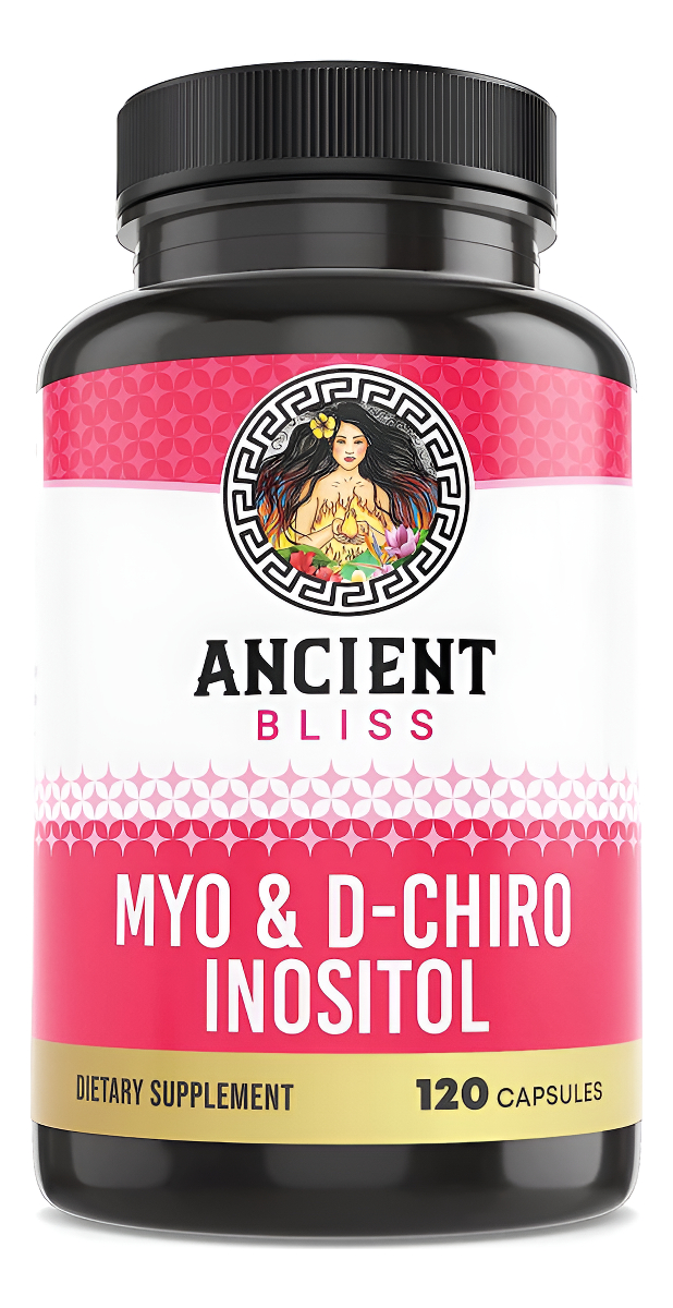 Ancient Bliss Suplemento De Inositol Myo & D-chiro, Proporción De 40 A 1, Ayuda En El Apoyo De La Función Ovárica