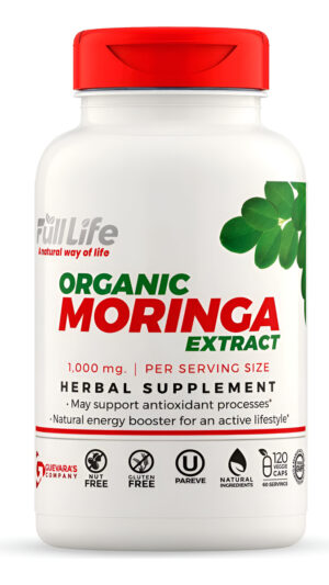 Full Life Cápsulas De Moringa Oleifera - Suplemento Dietético - Pastillas De Moringa Para Mujeres Y Hombres - Refuerzo