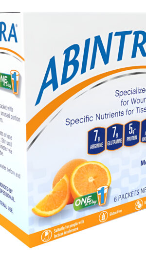 Abintra Suplemento Nutricional Especializado Para La Curación De Heridas Que Incluye L-arginina, L-glutamina, Proteína