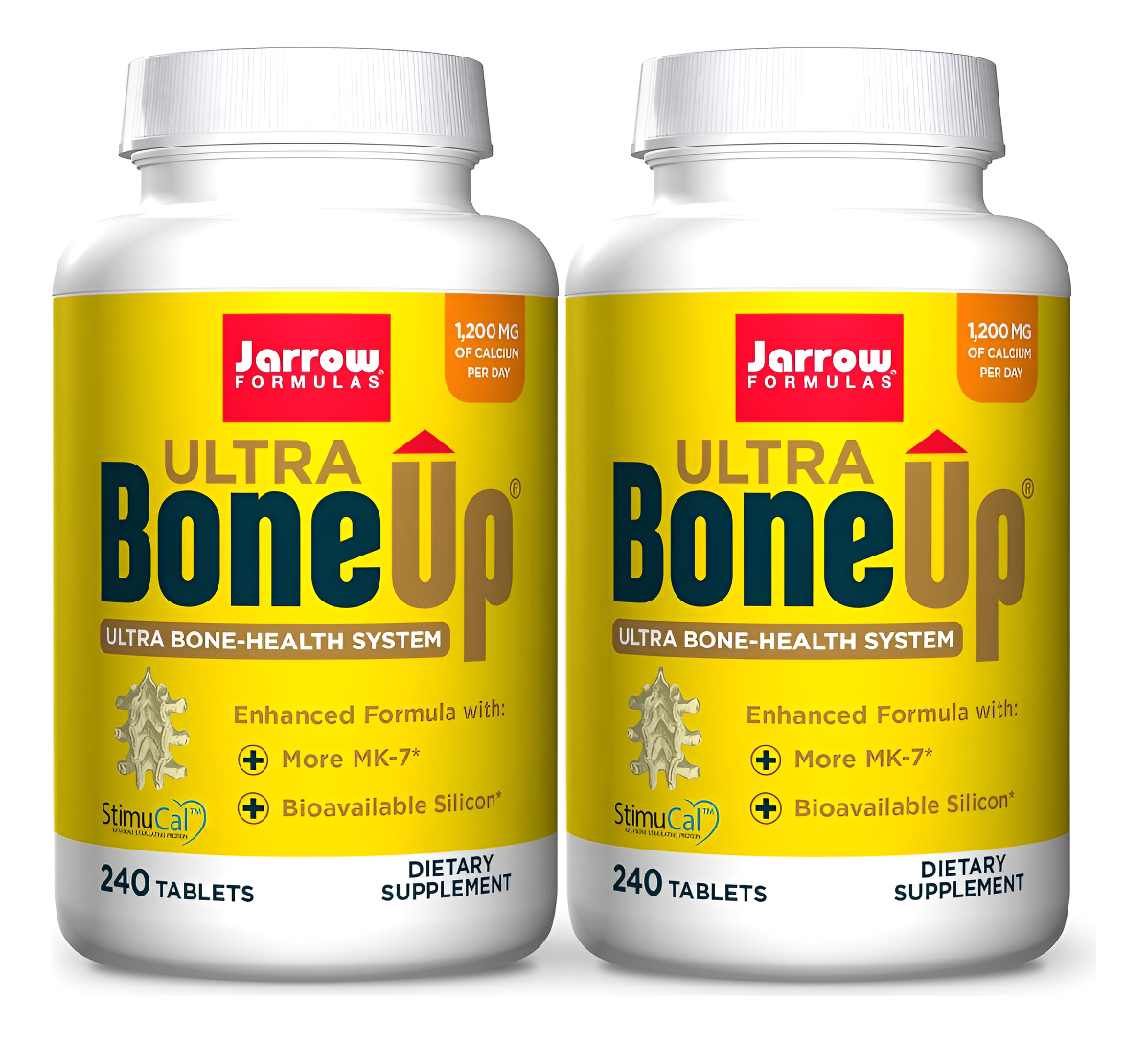 Jarrow Formulas Ultra Boneup - 240 Tabletas, Paquete De 2 - Fórmula Potente Y Multinutrientes Para La Salud Ósea - Incl