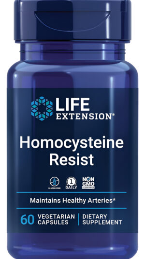 Life Extension Resistente A La Homocisteína - Para El Corazón Y El Cerebro, Suplemento De Apoyo Para La Salud Cognitiva