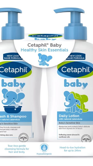 Kit Cetaphil Baby Shampoo + Crema