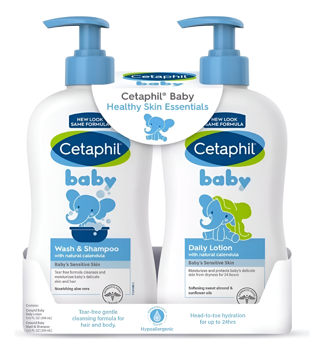 Kit Cetaphil Baby Shampoo + Crema