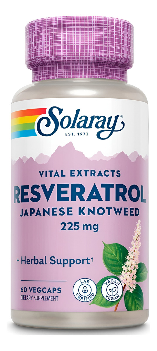Resveratrol 60 Cap Solaray - Unida