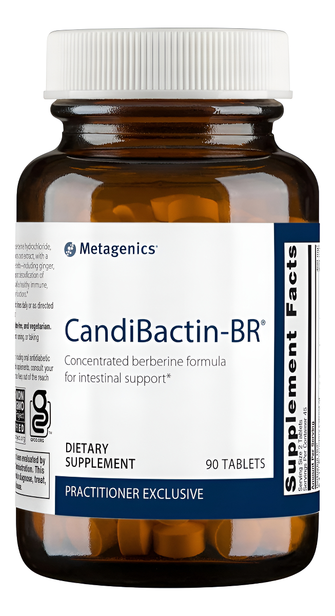 Metagenics Candibactin-br - Berberina Concentrada Para Apoyo Intestinal* - Con Berberina, Uva De Oregón Y Extracto De R