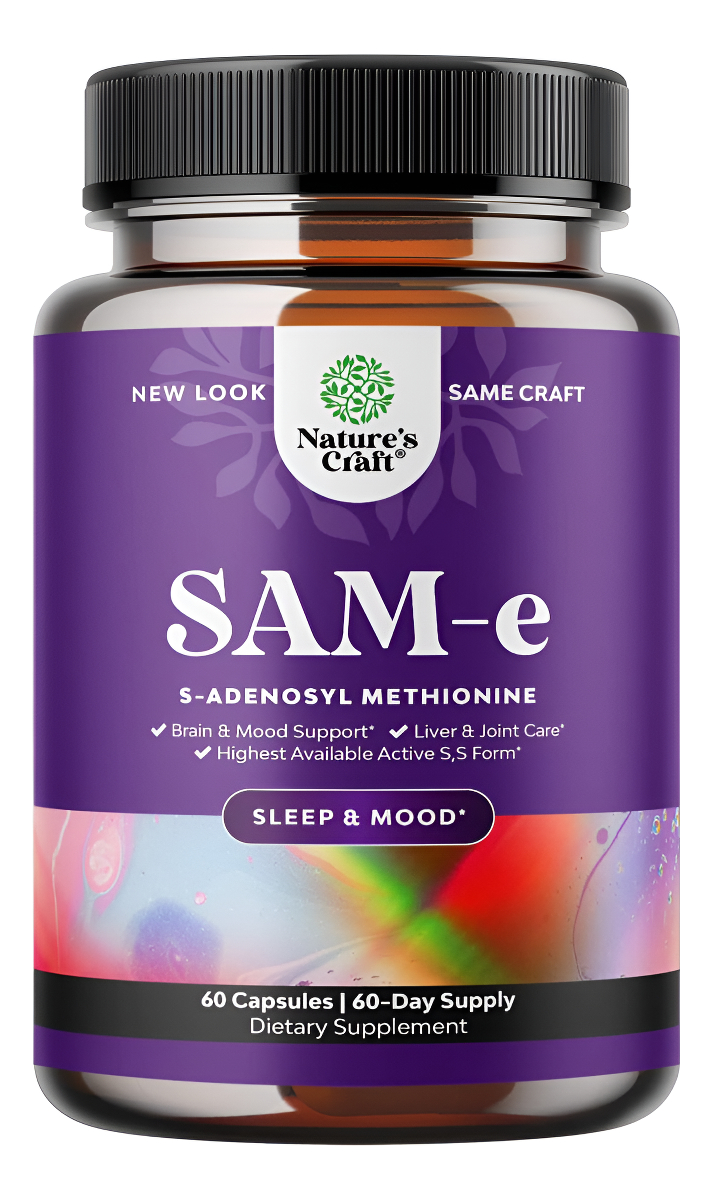 Sam-e 200 Mg Suplemento De Apoyo Al Estado De Ánimo S-adenosil Metionina Sam-e Suplemento Para Relajar El Estado De Á