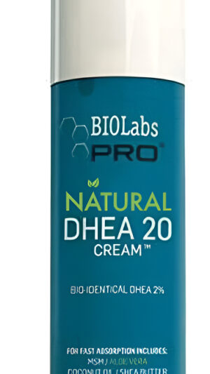 Biolabs Pro Crema Bioidéntica Natural De 20 Mg Dhea - Suministro De Dos Meses - Para Hombres O Mujeres (sin Perfume - 3