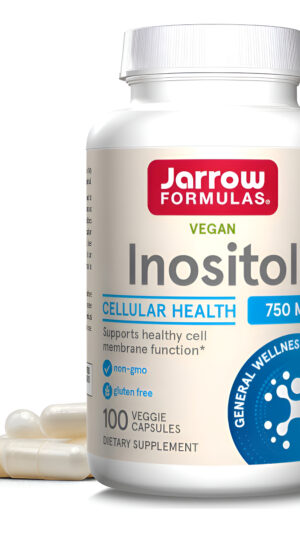 Jarrow Formulas Inositol 750 Mg - 100 Cápsulas Vegetales