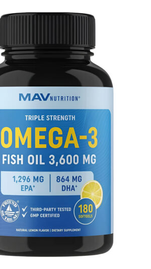 Omega 3 3600 Mg 180 Cap Mav Nut