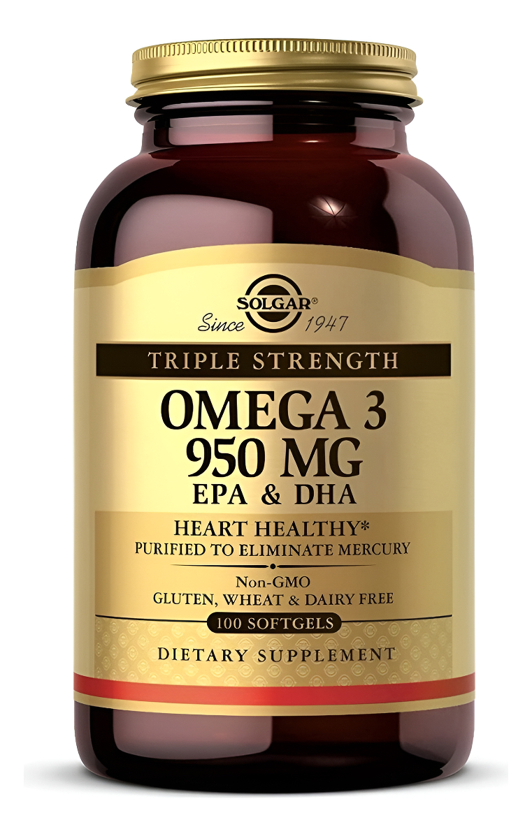 Omega 3 950 Mg Solgar 100 Caps