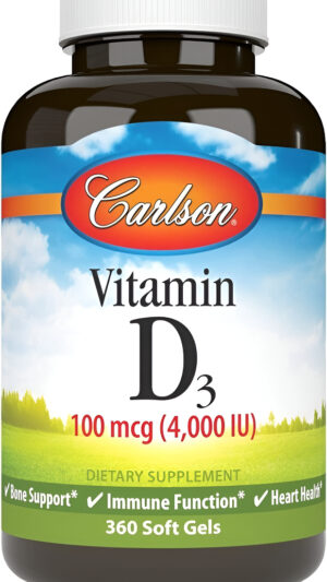 Vitamina D3 4000 Iu Carlson