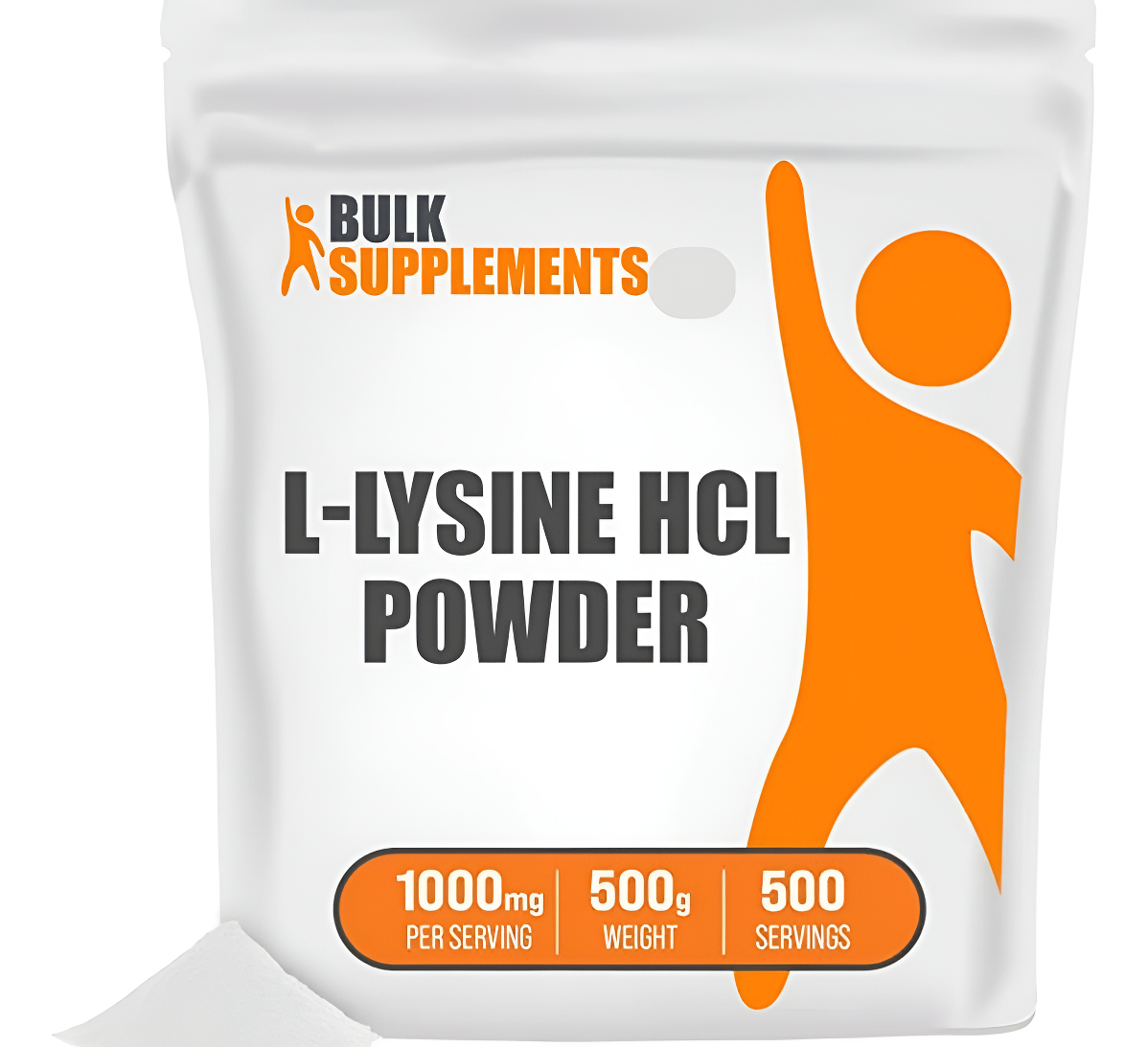 L-lisina 500g - Bulksupplements