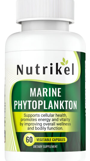 Cápsulas De Suplemento Omega 3 A Base De Fitoplancton Marino De 1,000 Mg - Promueve La Energía, El Enfoque Y La Energía