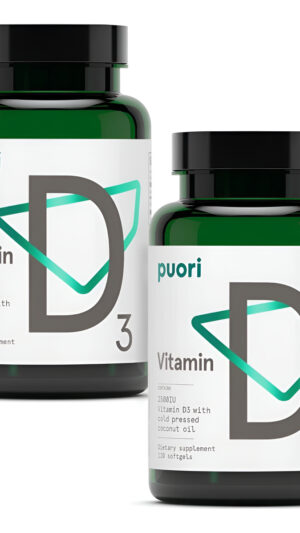 Vitamina D3 2500iu 120caps Puor