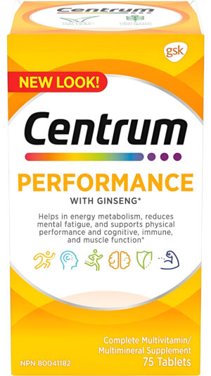 Centrum Performance Multivitamin, 75 Tabletas