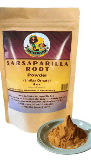 Polvo De Raíz De Zarzaparrilla Jamaicana De 3.99 Oz  Polvo Orgánico A Base De Plantas De Té De Corteza  Rico En Antio