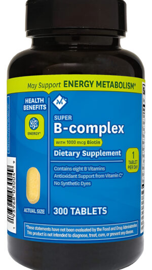 Members Mark Super B-complex Suplemento Dietético (300 Tabletas)