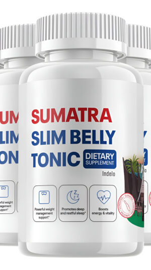 Sumatra Slim Belly Tonic (5 Unidades) - Suplemento Dietético Slim Belly, Pastillas Totalmente Naturales Sumatra Slim Be