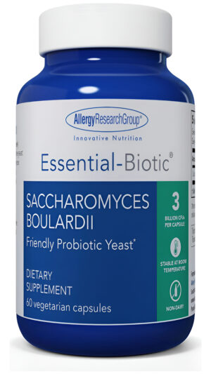 Allergy Research Group - Probióticos Saccharomyces Boulardii Para La Salud Gastrointestinal - Cápsulas De 60 Ct