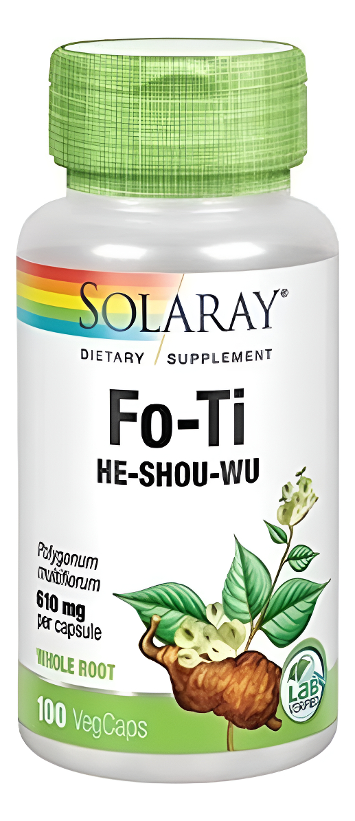 Fo Ti Refuerza El Sistema Inmunológico 610mg 100cp Solaray