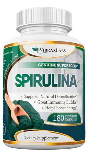 Espirulina 180cap Vibraxlabs