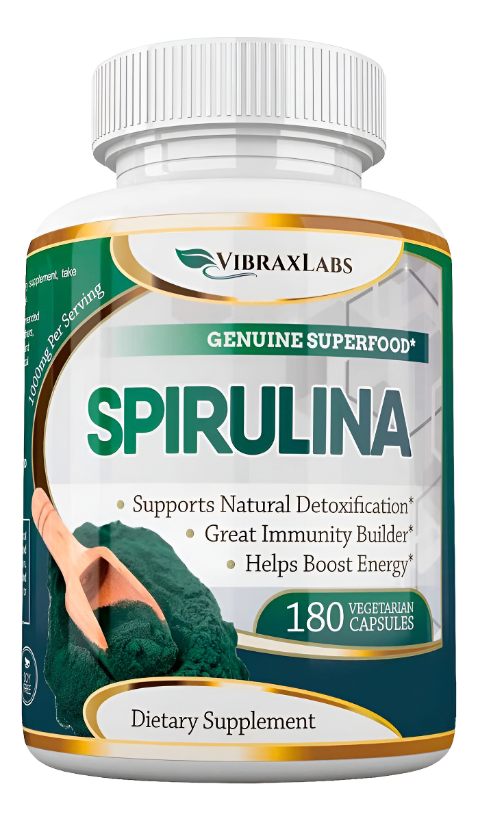 Espirulina 180cap Vibraxlabs