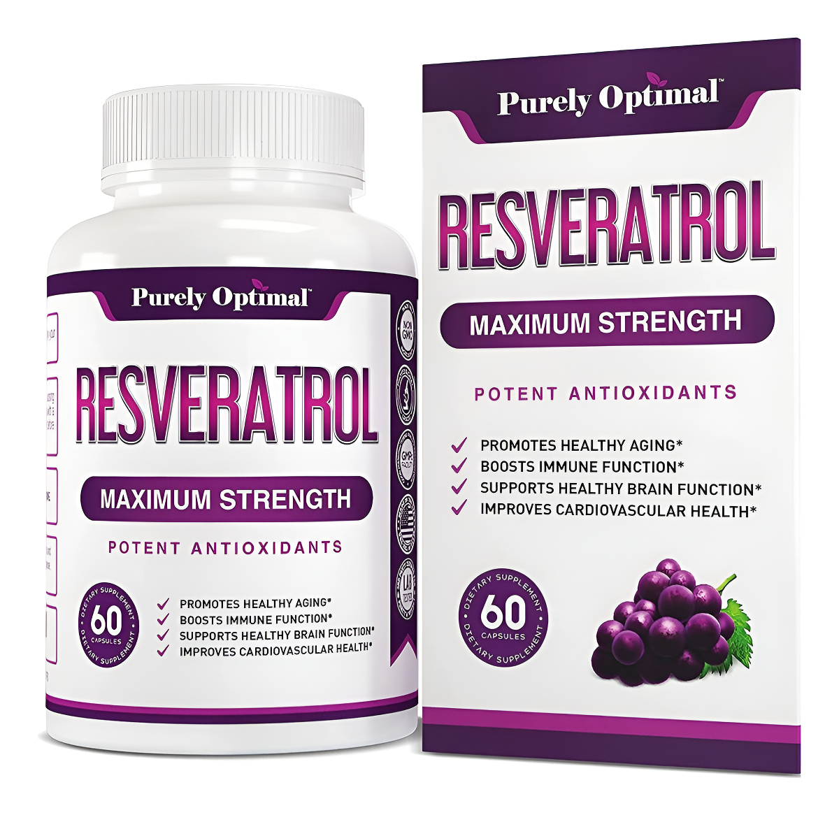 Resveratrol 60cap Purely Optima