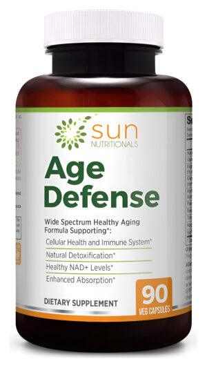 Sun Nutritionals Defensa De La Edad Con Precursores De Sulforafano Glucorafanina Y Mirosinasa, Entre Otros, 90 Cápsulas