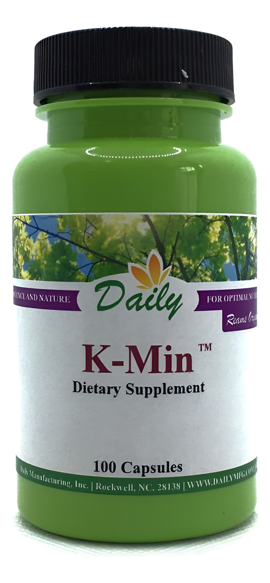 Daily K-min Reams Original (fosfato De Roca Blanda Y Tierra De Diatomeas) 100 Cápsulas