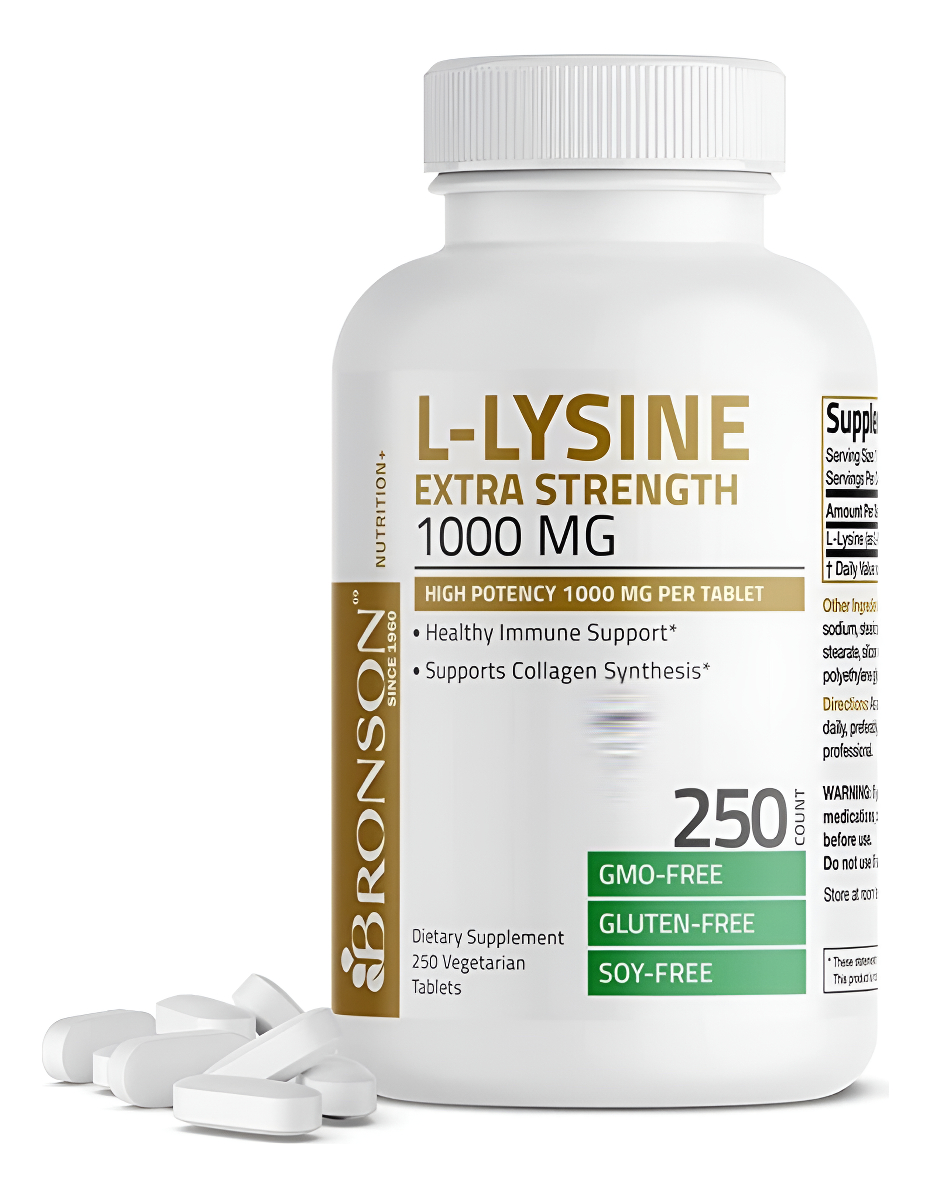 L-lisina 250capsulas - Bronson
