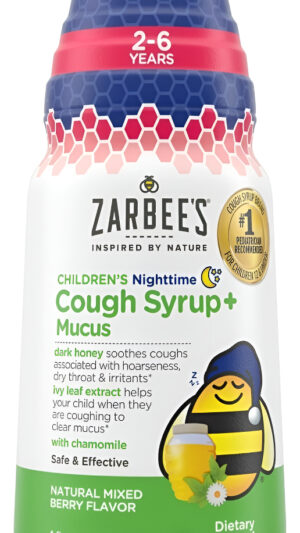 Zarbee Jarabe Natural Para La Tos, Niños 2-6 Años