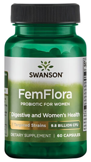 Femflora Probiotic Para Mujeres 60 Caps Salud De La Mujer
