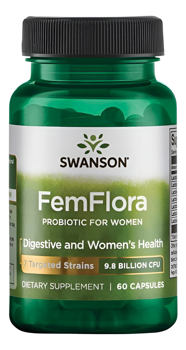 Femflora Probiotic Para Mujeres 60 Caps Salud De La Mujer