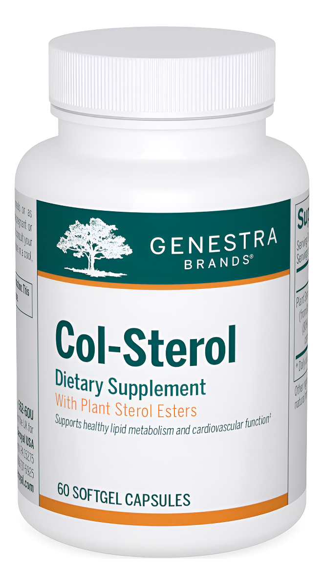 Genestra Brands Col-sterol | Apoyo Para Niveles Saludables De Colesterol Total Y Ldl | 60 Cápsulas