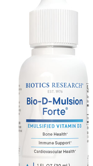 Biotics Research Bio D Mulsion Forte Vitamina D3 Gotas Líquidas 30 Ml