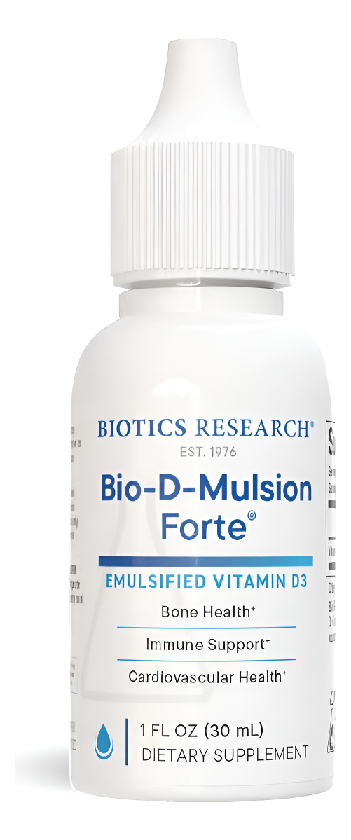 Biotics Research Bio D Mulsion Forte Vitamina D3 Gotas Líquidas 30 Ml