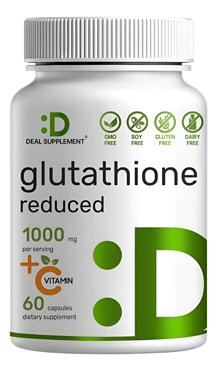Glutatión 1000mg Sin Gluten