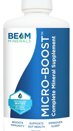 Beam Minerals Suplemento De Minerales Múltiples A Base De Plantas Y Electrolitos Líquido (micro-boost) 32 Fl. Oz.