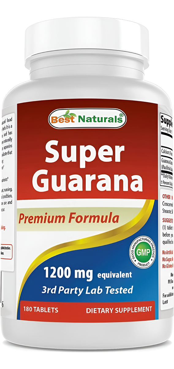 Guarana 1200 Mg Best Naturals