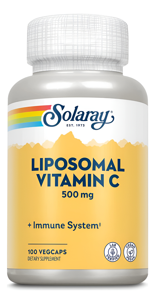 Solaray Liposomal Vitamina C 500 Mg, Alta Absorción Vitamina