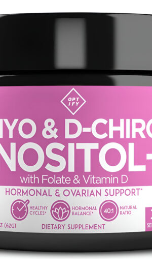 Myo-inositol Y D-chiro Polvo