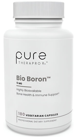 Bio Boron (glicina Bororgánica) 5 Mg Por Cápsula / 180 Cápsulas Vegetales | Apoya Huesos Saludables, Salud Cardiovascul