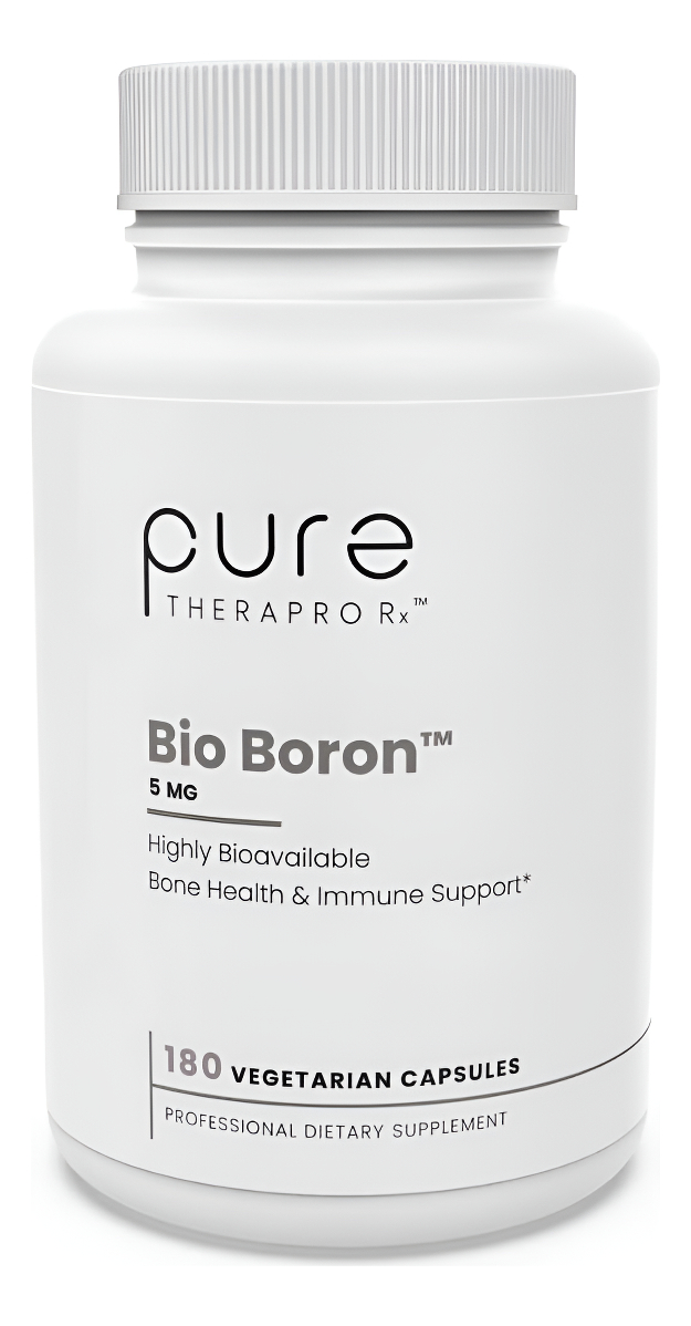 Bio Boron (glicina Bororgánica) 5 Mg Por Cápsula / 180 Cápsulas Vegetales | Apoya Huesos Saludables, Salud Cardiovascul