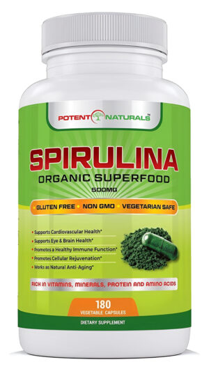 Espirulina 500mg 180vcaps